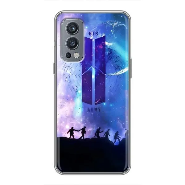 Чехол с принтом «Army BTS» для OnePlus Nord 2 Чехол с принтом «Army BTS» для OnePlus Nord 2