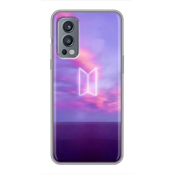 Чехол с принтом «BTS логотип» для OnePlus Nord 2 Чехол с принтом «BTS логотип» для OnePlus Nord 2