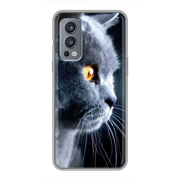 Чехол с принтом «Серый Кот» для OnePlus Nord 2