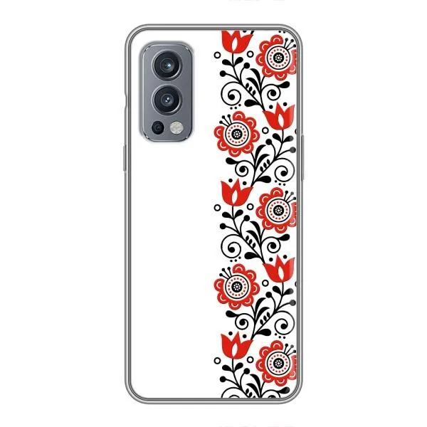 Чохол з принтом «Яскрава вишиванка» для OnePlus Nord 2 Чохол з принтом «Яскрава вишиванка» для OnePlus Nord 2