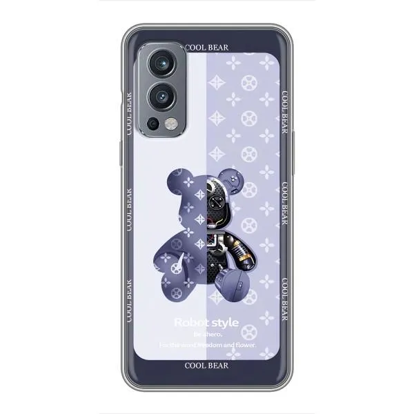 Чехол с принтом «Медвежонок LV» для OnePlus Nord 2 Чехол с принтом «Медвежонок LV» для OnePlus Nord 2