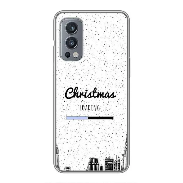 Чехол с принтом «Рождество загружается» для OnePlus Nord 2