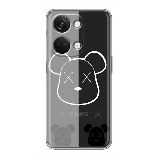 Чехол с принтом «БеарБрик глаза» для OnePlus Nord 3 5G