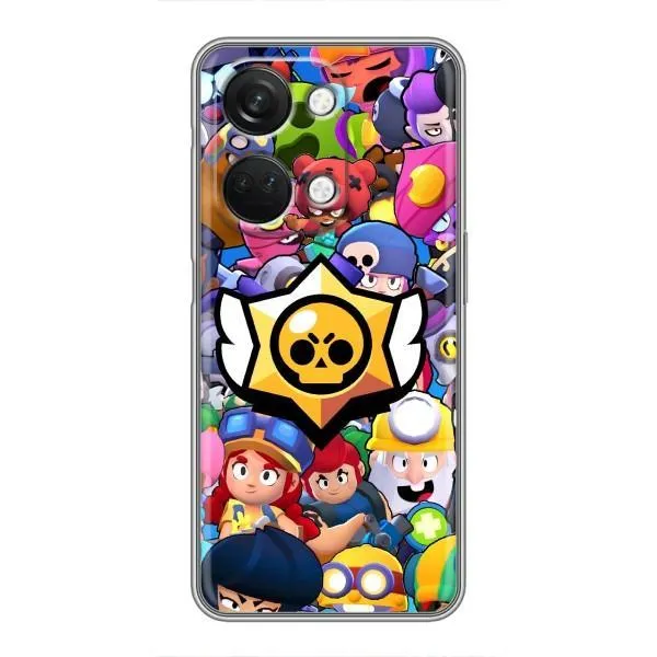 Чехол с принтом «Лого Brawl Stars» для OnePlus Nord 3 5G