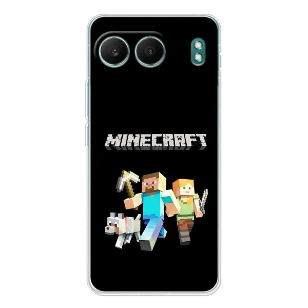 Чохол з принтом «герої Minecraft» для OnePlus Nord 4