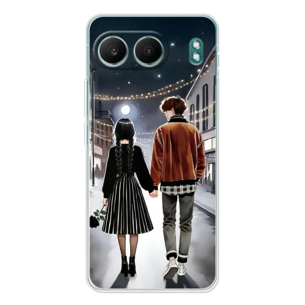 Чехол с принтом «Уэнздей и Тайлер» для OnePlus Nord 4 Чехол с принтом «Уэнздей и Тайлер» для OnePlus Nord 4