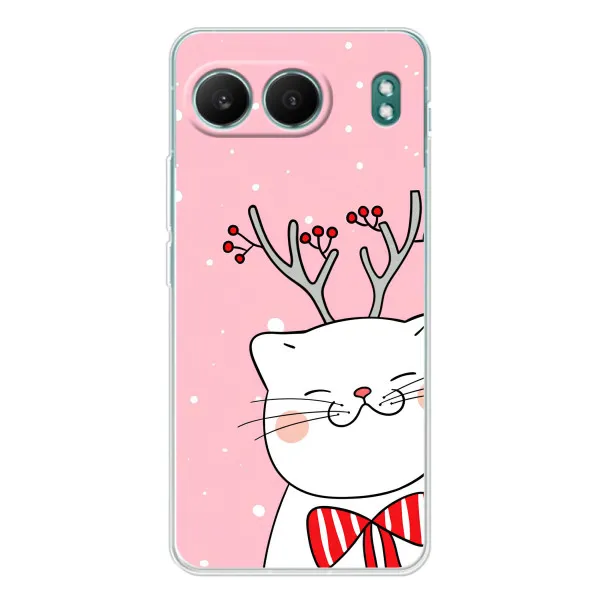Чехол с принтом «Зимний кот» для OnePlus Nord 4 Чехол с принтом «Зимний кот» для OnePlus Nord 4
