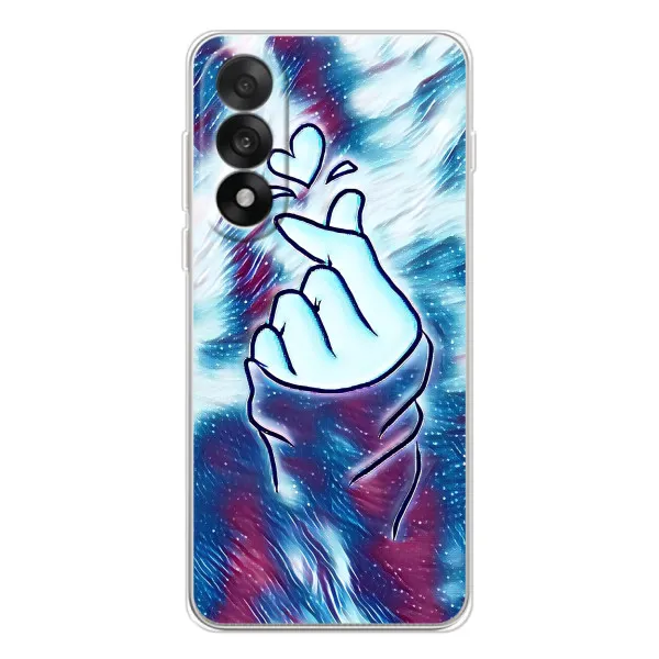 Чохол з принтом «Радужне серце» для OnePlus Nord 5