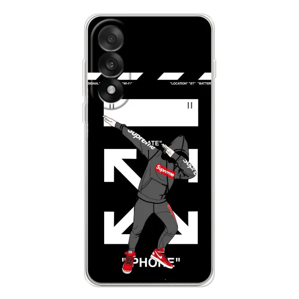Чехол с принтом «Суприм» для OnePlus Nord 5