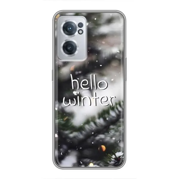 Чехол с принтом «Hello winter» для OnePlus Nord CE 2 Lite 5G