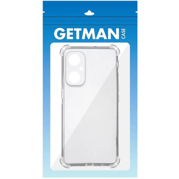 TPU чехол GETMAN Ease logo усиленные углы Full Camera для OnePlus Nord CE 3 Lite — Прозрачный — фото 5