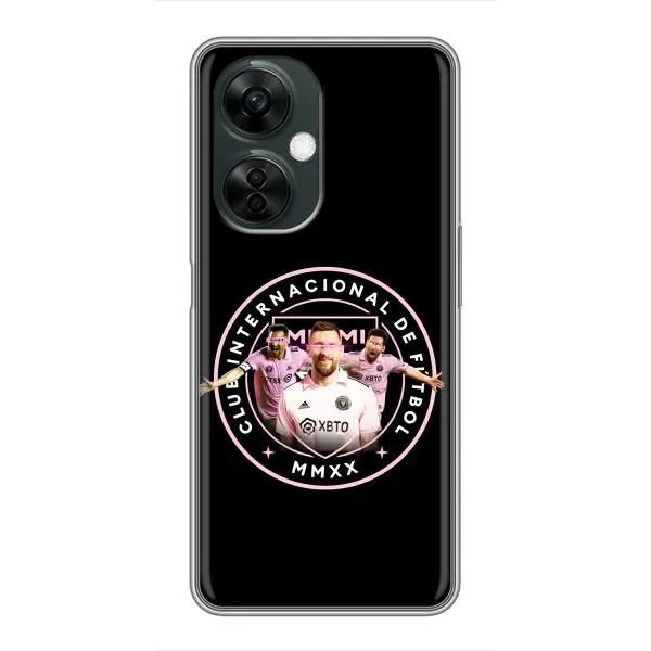 Чехол с принтом «Месси в лого» для OnePlus Nord CE 3 Lite