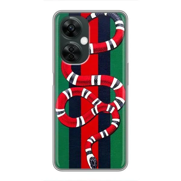 Чехол с принтом «Gucci змия» для OnePlus Nord CE 3 Lite