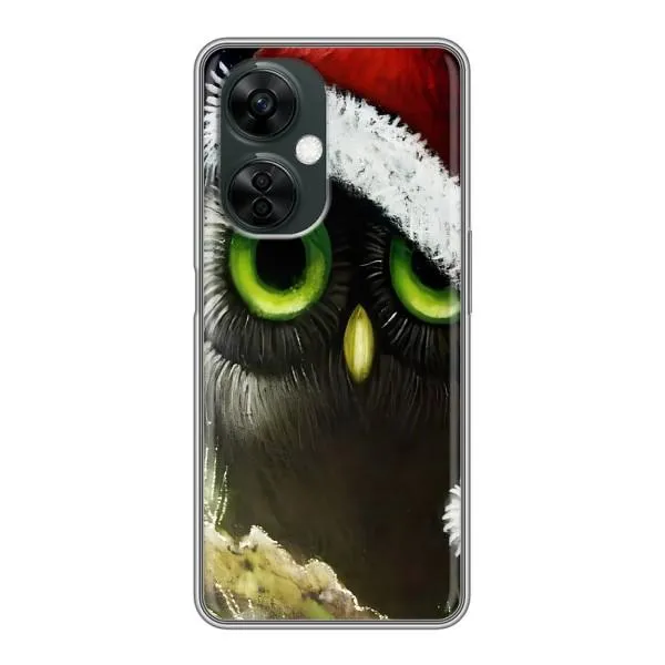 Чехол с принтом «Новогодняя Сова» для OnePlus Nord CE 3 Lite Чехол с принтом «Новогодняя Сова» для OnePlus Nord CE 3 Lite