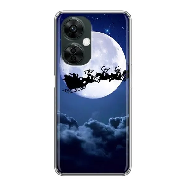 Чехол с принтом «Санта - луна» для OnePlus Nord CE 3 Lite Чехол с принтом «Санта - луна» для OnePlus Nord CE 3 Lite