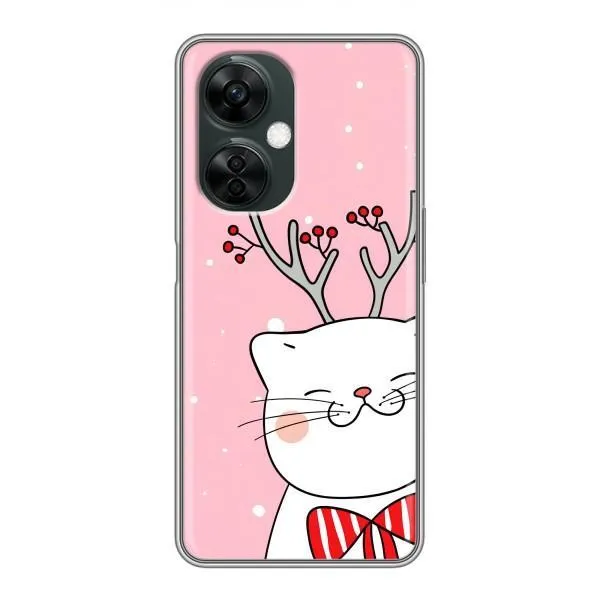 Чехол с принтом «Зимний кот» для OnePlus Nord CE 3 Lite Чехол с принтом «Зимний кот» для OnePlus Nord CE 3 Lite