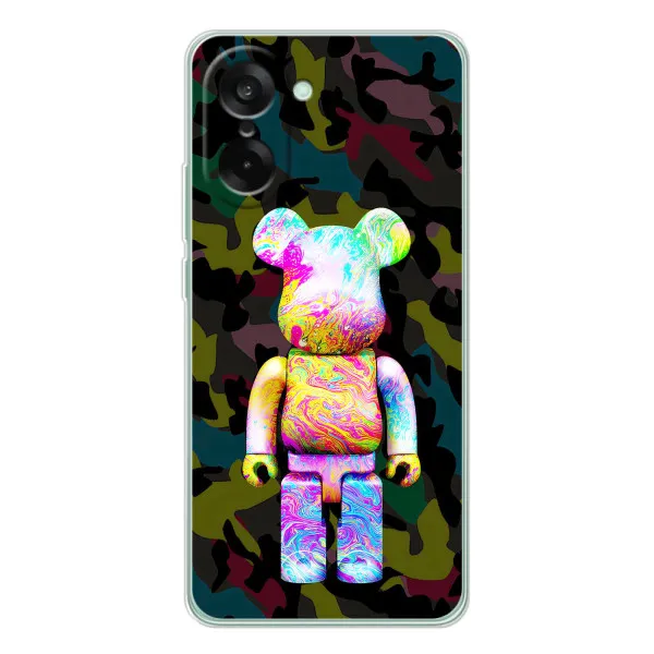 Чохол з принтом «Яскравий Bearbrick» для OnePlus Nord CE 5