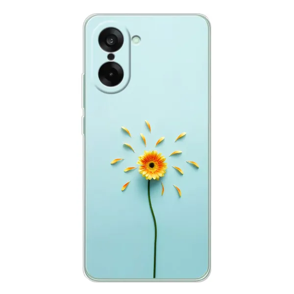 Чехол с принтом «Желтый цветок» для OnePlus Nord CE 5