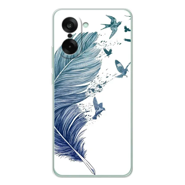 Чохол з принтом «Перо» для OnePlus Nord CE 5