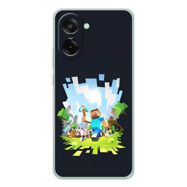 Чехол с принтом «персонажи Minecraft» для OnePlus Nord CE 5