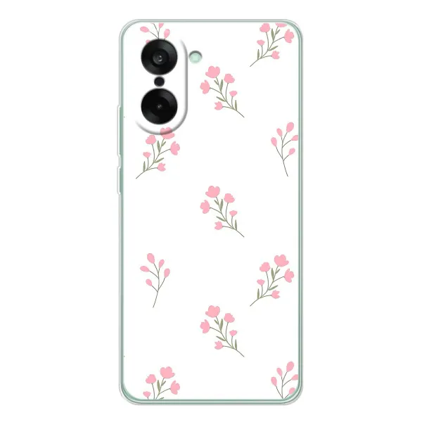 Чехол с принтом «Розовые цветы» для OnePlus Nord CE 5