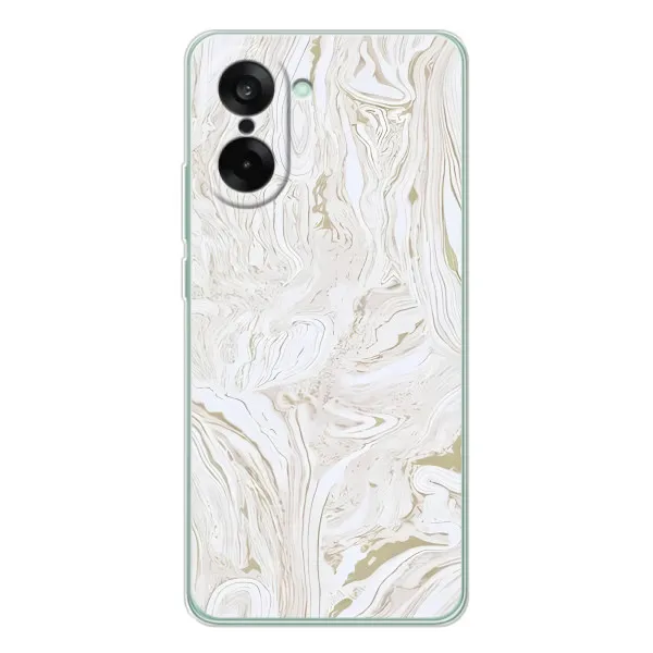 Чехол с принтом «Белый мрамор» для OnePlus Nord CE 5