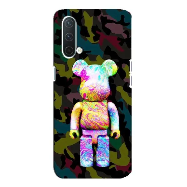 Чехол с принтом «Яркий Bearbrick» для OnePlus Nord CE 5G
