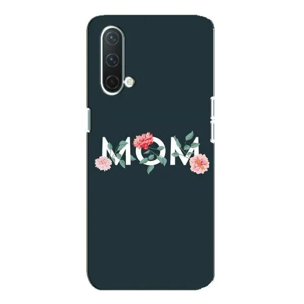 Чехол с принтом «Mom дизайн» для OnePlus Nord CE 5G