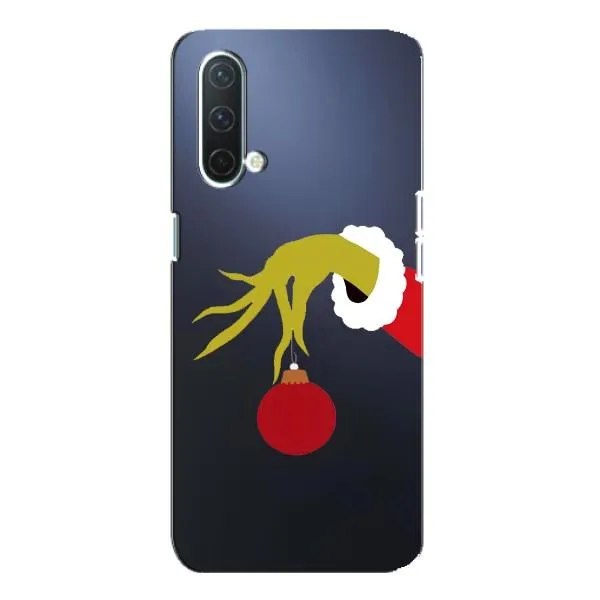 Чехол с принтом «Гринч с игрушкой» для OnePlus Nord CE 5G