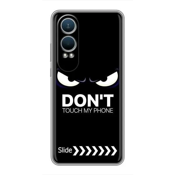 Чехол с принтом «Не трогай телефон» для OnePlus Nord CE4 Lite