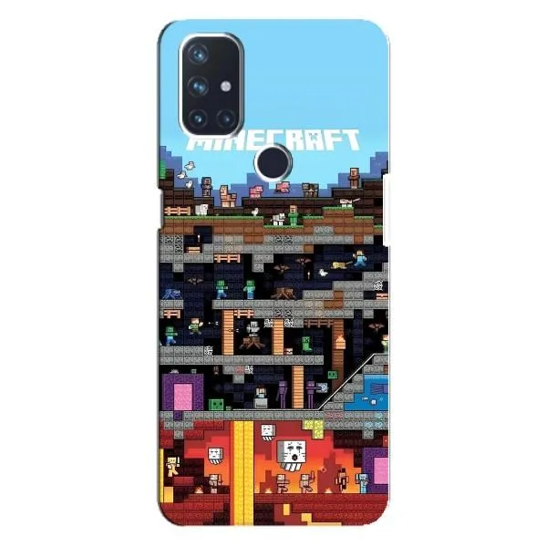 Чехол с принтом «фон Minecraft» для OnePlus Nord N10 5G Чехол с принтом «фон Minecraft» для OnePlus Nord N10 5G
