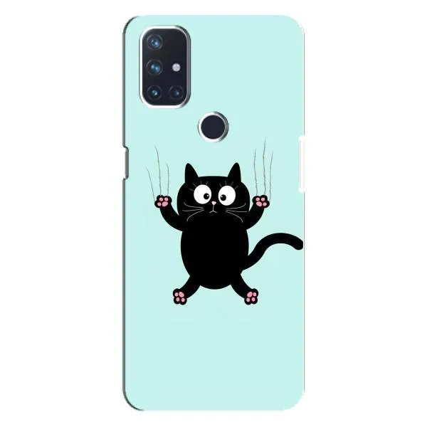 Чехол с принтом «Падающий кот» для OnePlus Nord N10 5G