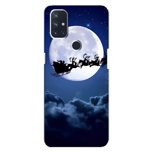 Чехол с принтом «Санта - луна» для OnePlus Nord N10 5G