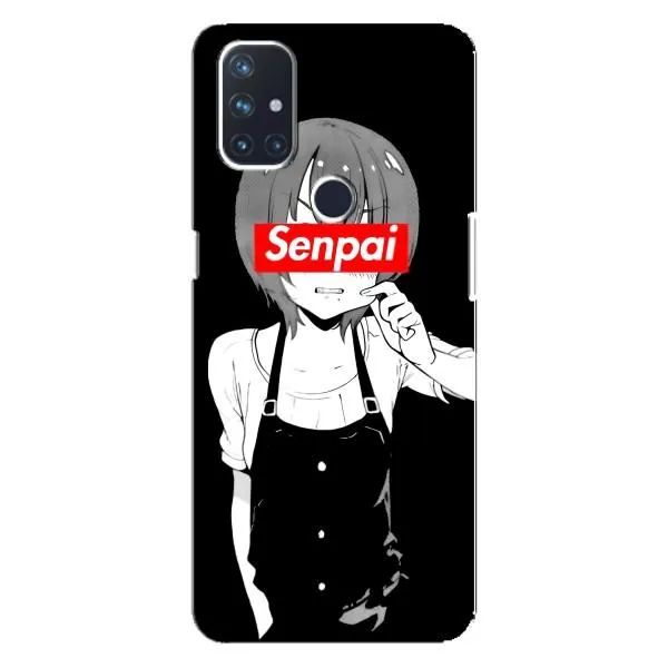 Чохол з принтом «Senpai» для OnePlus Nord N100