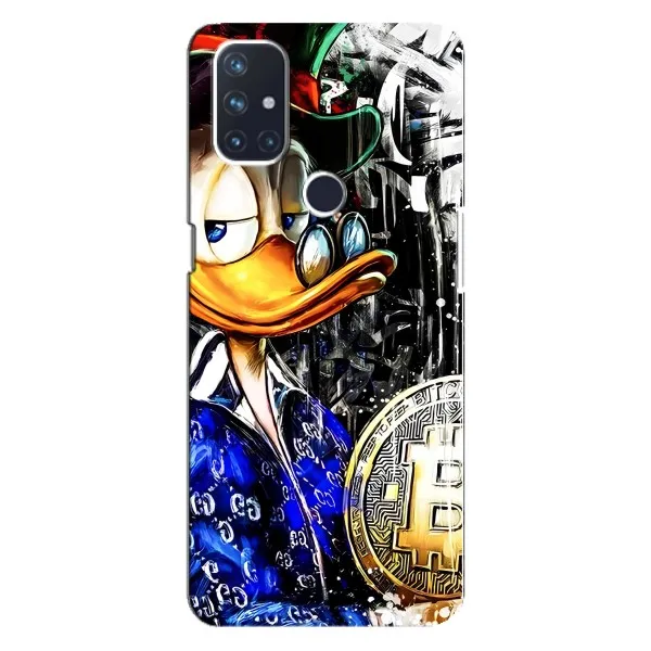 Чехол с принтом «Биткойн Скрудж» для OnePlus Nord N100