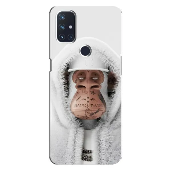 Чехол с принтом «обезьяна NFT в тату» для OnePlus Nord N100