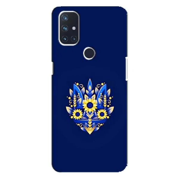 Чехол с принтом «Цветочный Герб» для OnePlus Nord N100 Чехол с принтом «Цветочный Герб» для OnePlus Nord N100