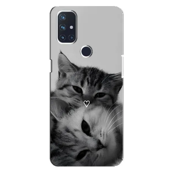 Чехол с принтом «Пара котов» для OnePlus Nord N100 Чехол с принтом «Пара котов» для OnePlus Nord N100