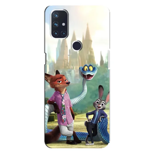 Чехол с принтом «Герои мультфильма Зверополис» для OnePlus Nord N100