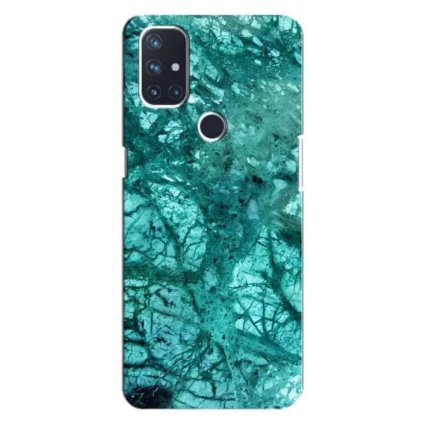 Чехол с принтом «Зеленый мрамор» для OnePlus Nord N100