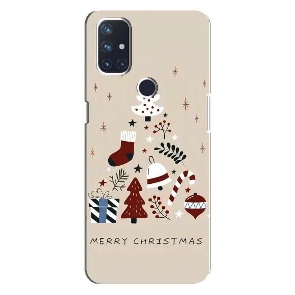 Чехол с принтом «Merry Christmas» для OnePlus Nord N100