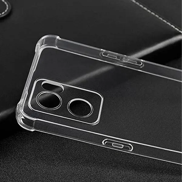 TPU чехол GETMAN Ease logo усиленные углы Full Camera для OnePlus Nord N20 SE — Прозрачный — фото 2