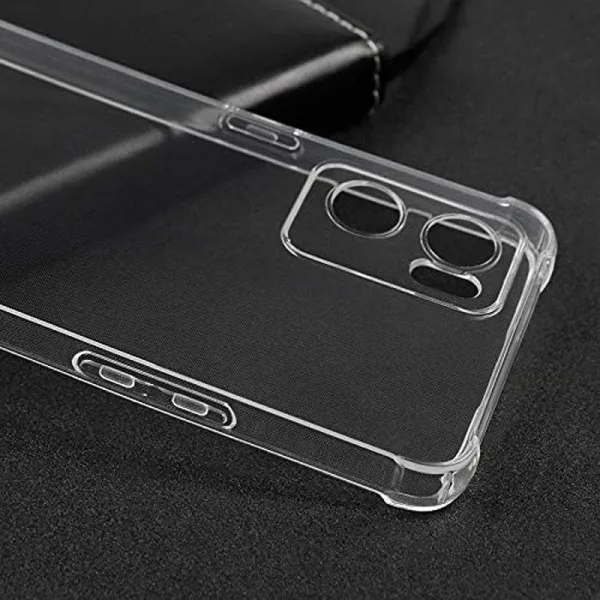 TPU чехол GETMAN Ease logo усиленные углы Full Camera для OnePlus Nord N20 SE — Прозрачный — фото 4