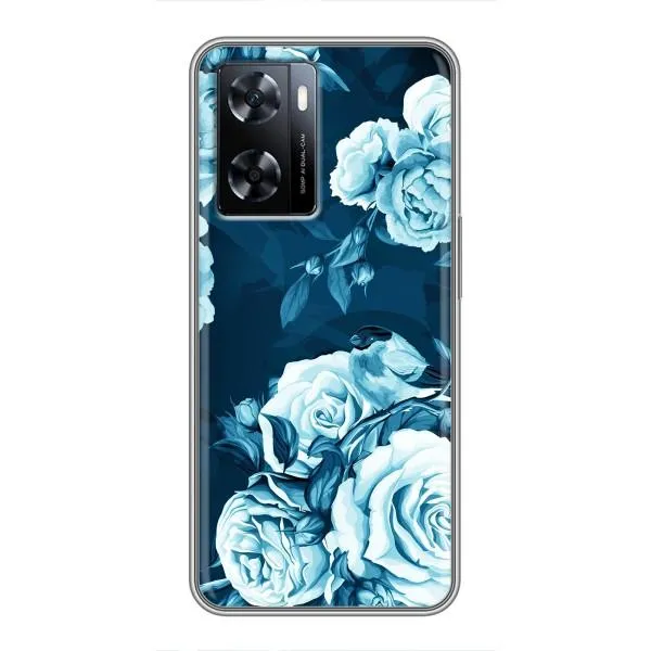 Чехол с принтом «Голубые Бутоны» для OnePlus Nord N20 SE