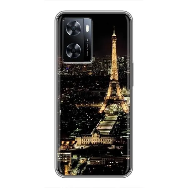 Чехол с принтом «Ночной Париж» для OnePlus Nord N20 SE