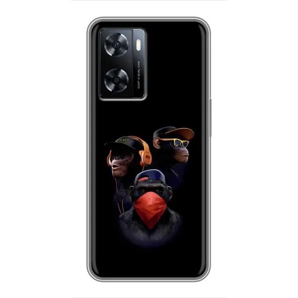 Чехол с принтом «Три обезьяны» для OnePlus Nord N20 SE