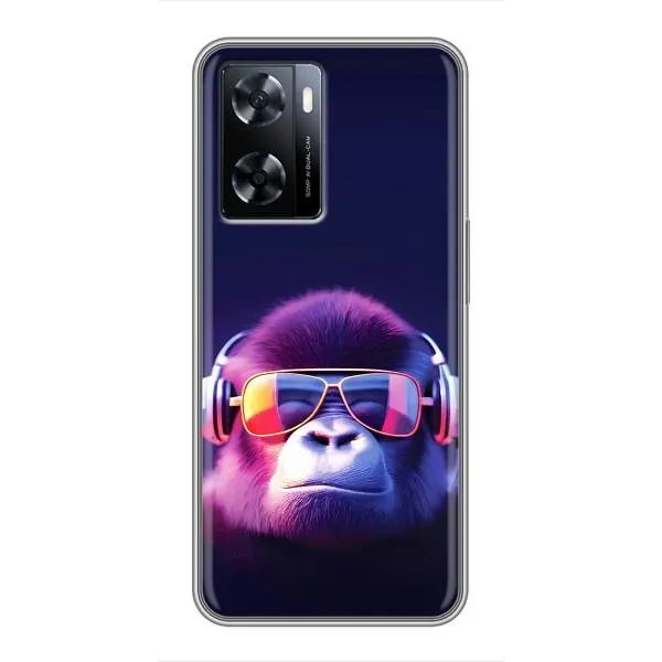 Чехол с принтом «Стильная обезьяна» для OnePlus Nord N20 SE