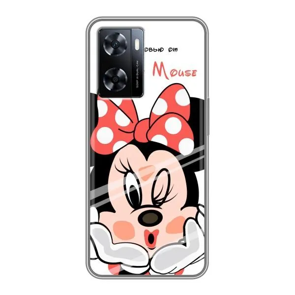 Чехол с принтом «Маус Минни» для OnePlus Nord N20 SE