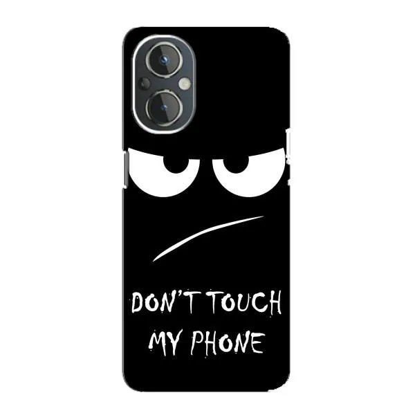 Чехол с принтом «Dont Touch» для OnePlus Nord N20