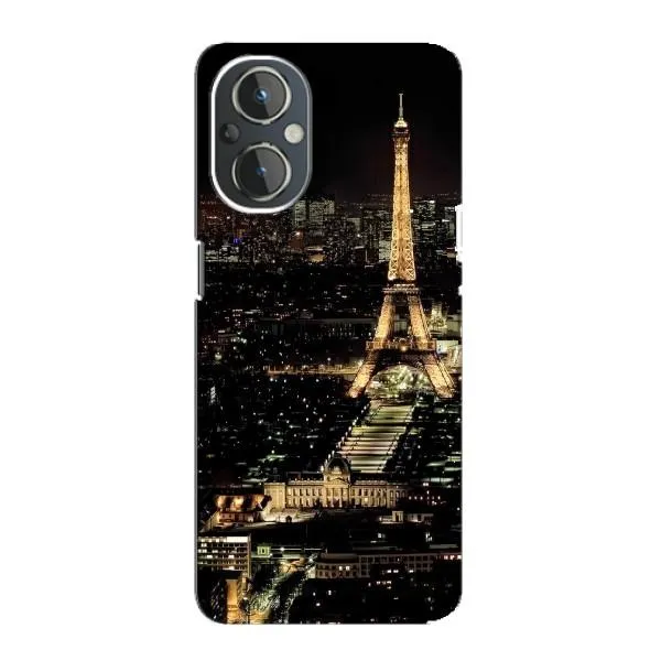 Чехол с принтом «Ночной Париж» для OnePlus Nord N20